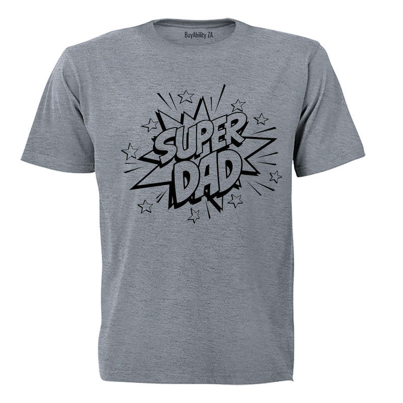 Super Dad - Stars - Adults - T-Shirt