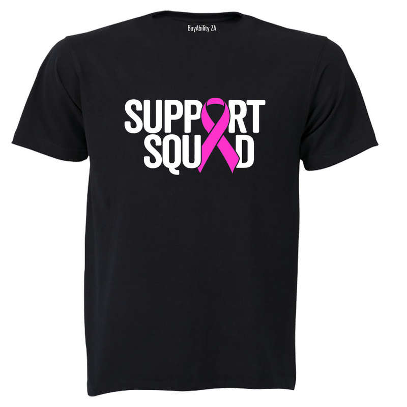Support Squad - Cancer Ribbon - Adults - T-Shirt