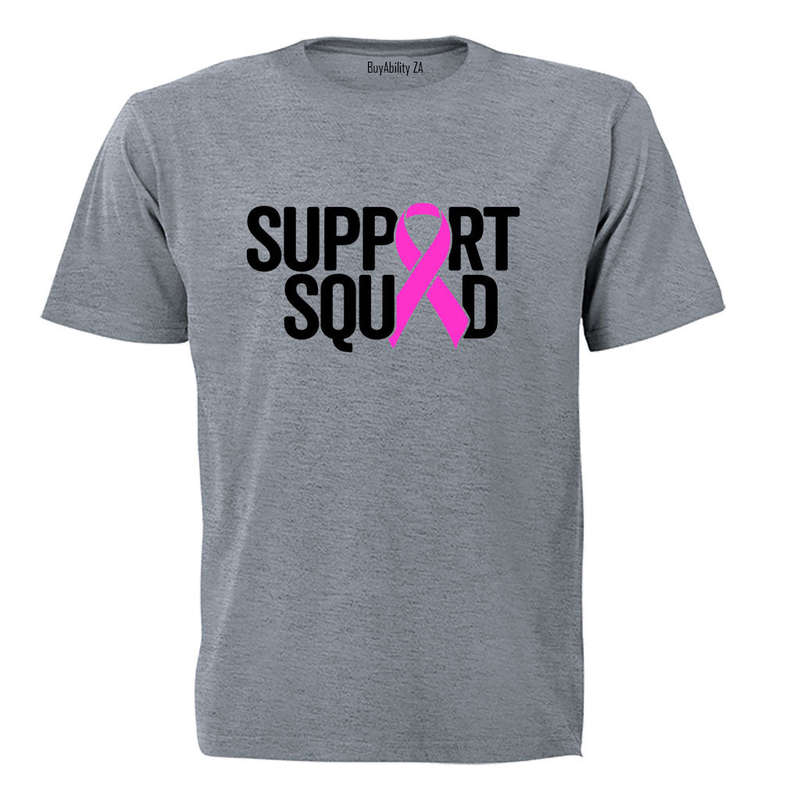 Support Squad - Cancer Ribbon - Adults - T-Shirt