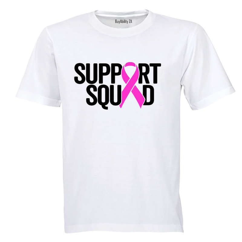 Support Squad - Cancer Ribbon - Adults - T-Shirt