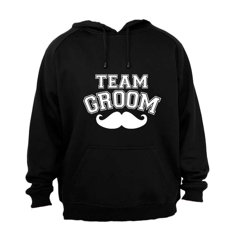 Team Groom - Mustache - Hoodie