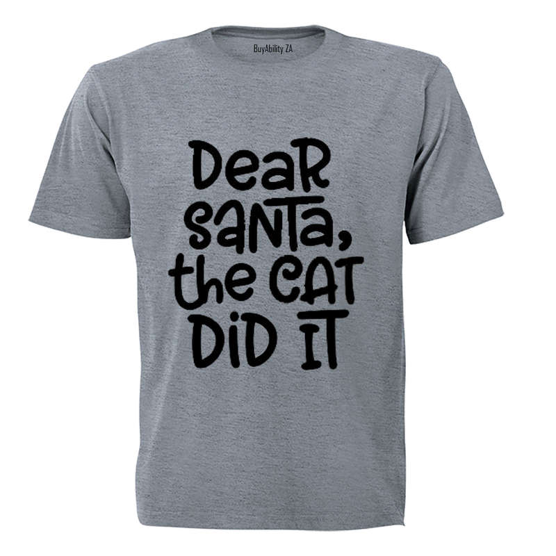 The Cat Did It - Christmas - Adults - T-Shirt