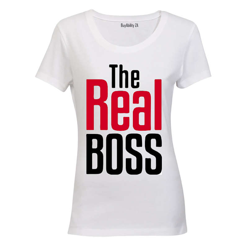 The REAL Boss - Ladies - T-Shirt
