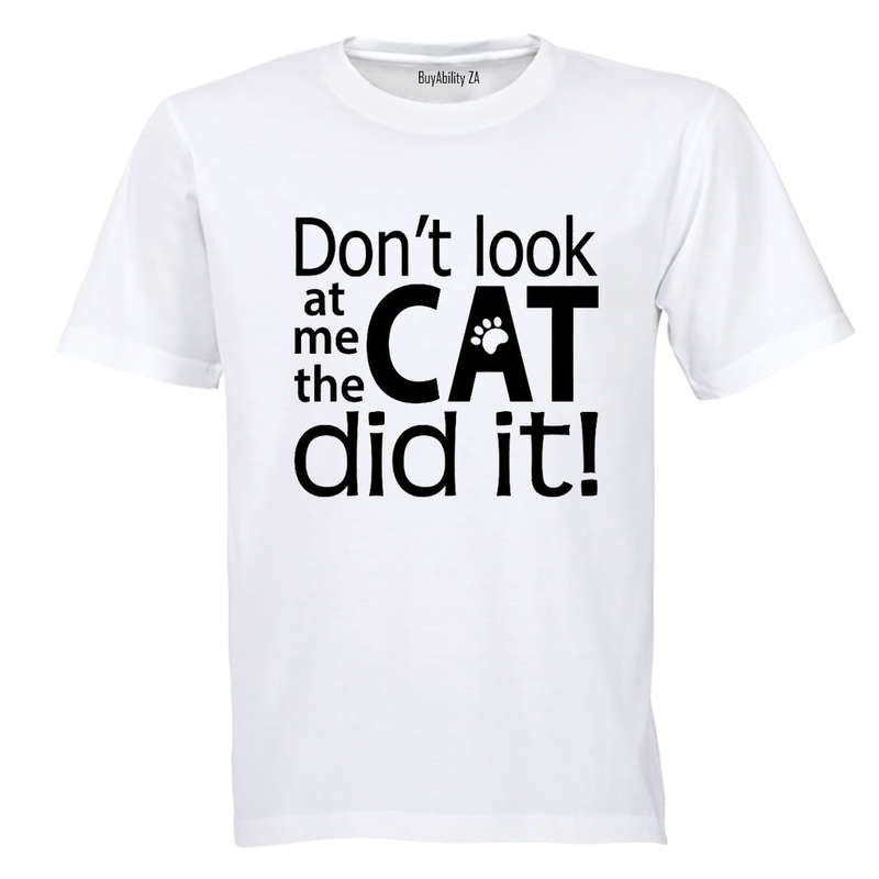 The Cat Did It - Adults - T-Shirt