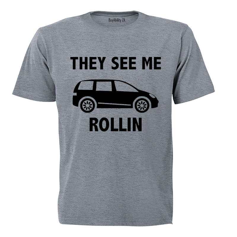 They See Me Rollin - Family Van - Adults - T-Shirt