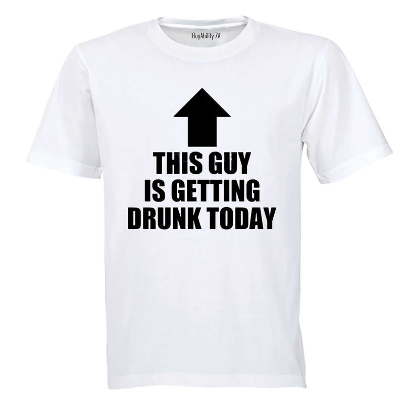 This Guy is Getting Drunk - Adults - T-Shirt