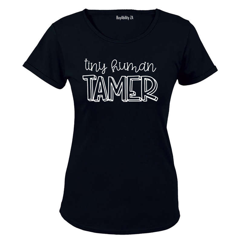 Tiny Human Tamer - Ladies - T-Shirt