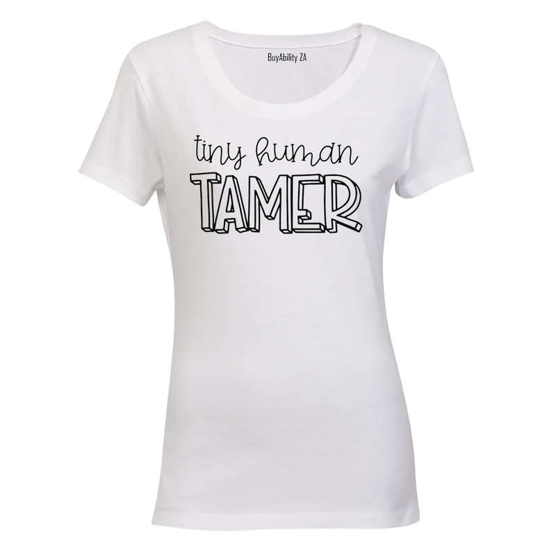 Tiny Human Tamer - Ladies - T-Shirt