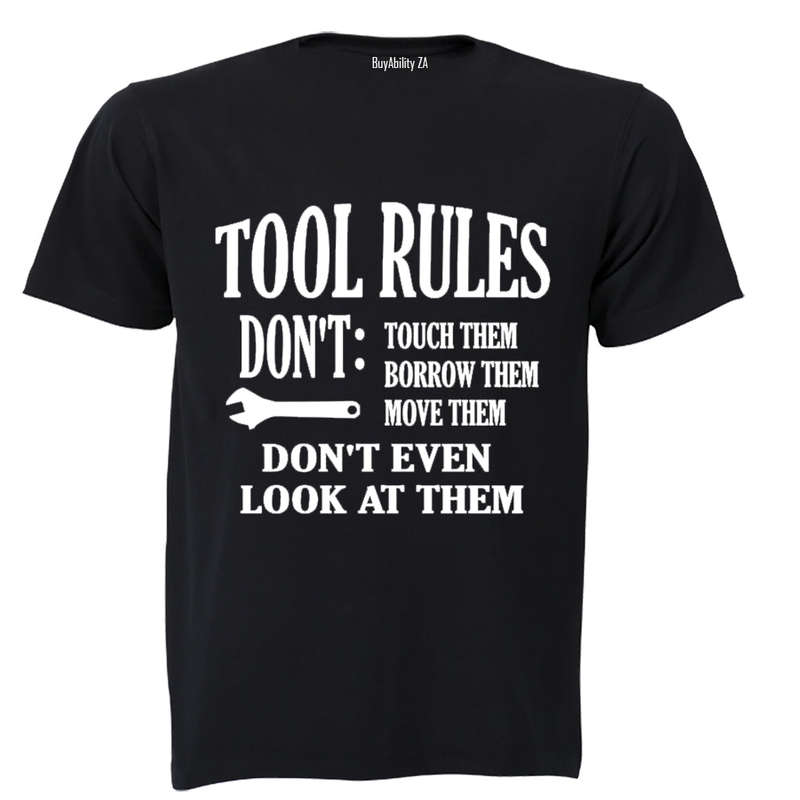 Tool Rules! - Adults - T-Shirt