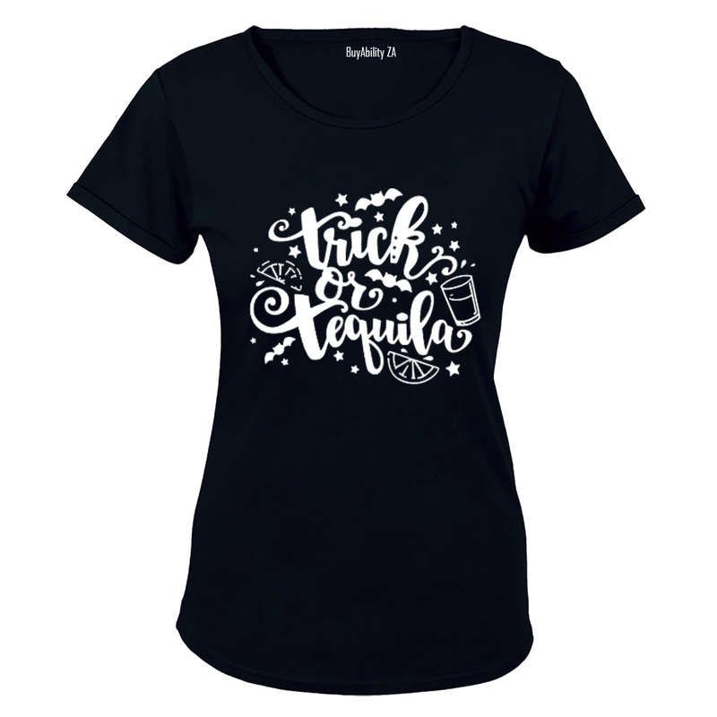 Trick or TEQUILA - Halloween Inspired - Ladies - T-Shirt