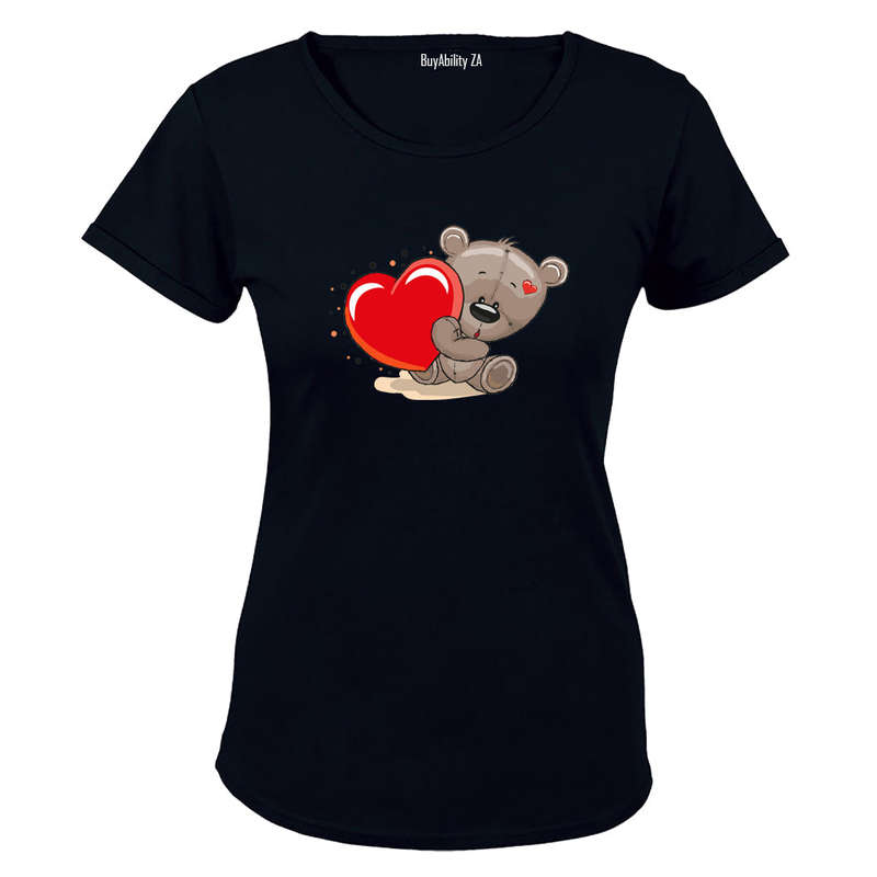 Valentine Love Teddy - Ladies - T-Shirt
