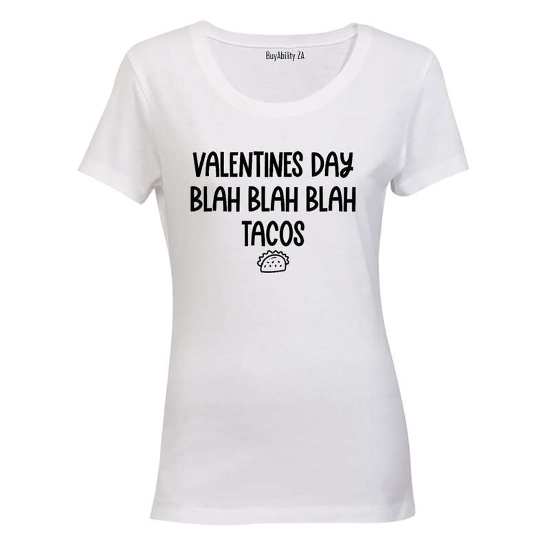 Valentine's Day - Tacos - Ladies - T-Shirt