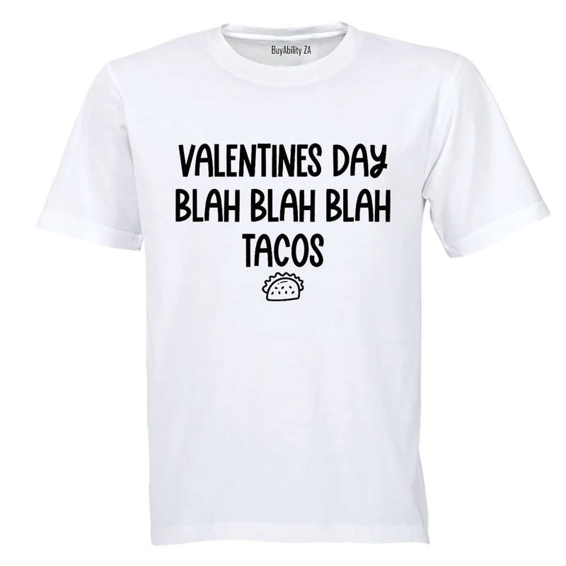 Valentine's Day - Tacos - Adults - T-Shirt