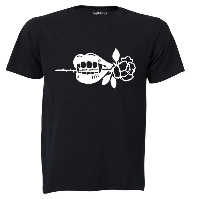 Vampire Rose - Halloween - Adults - T-Shirt