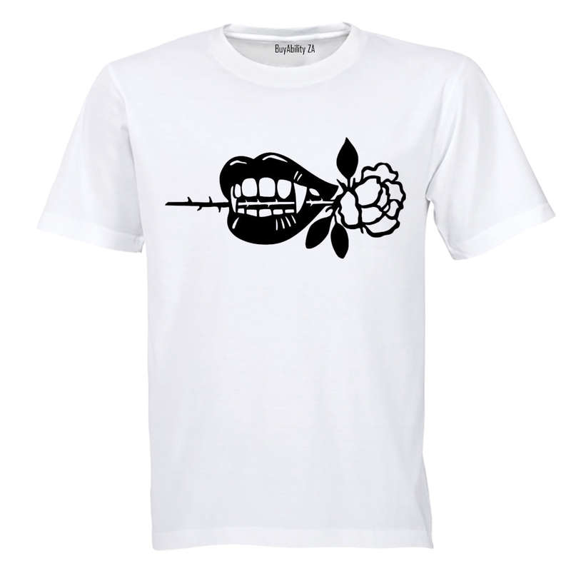 Vampire Rose - Halloween - Adults - T-Shirt