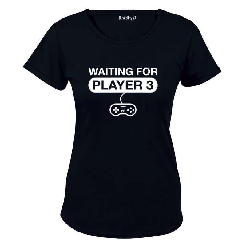 Waiting For Player 3 - Ladies - T-Shirt