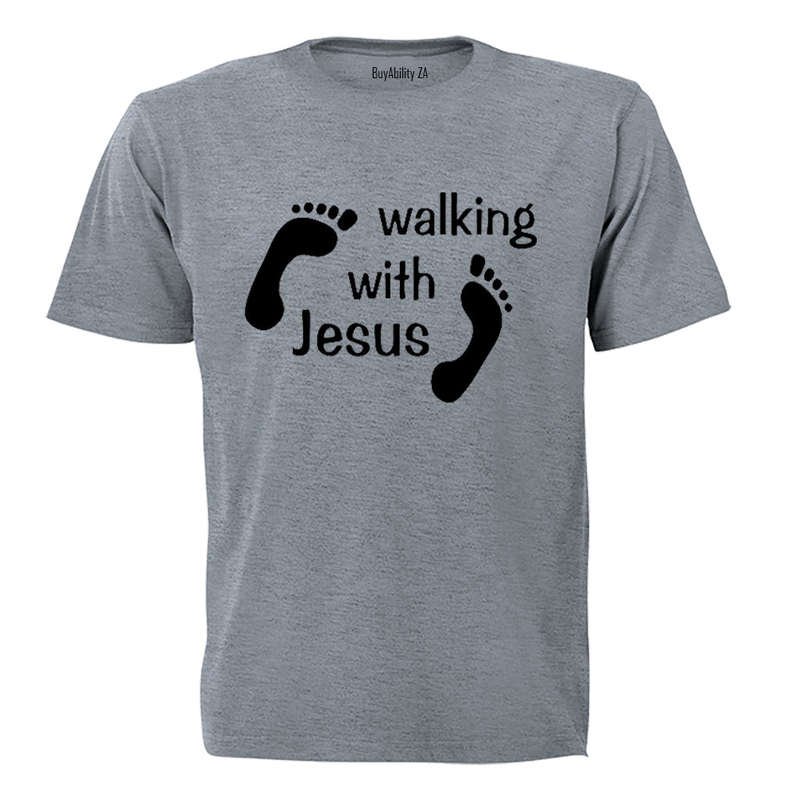 Walking with Jesus - Adults - T-Shirt