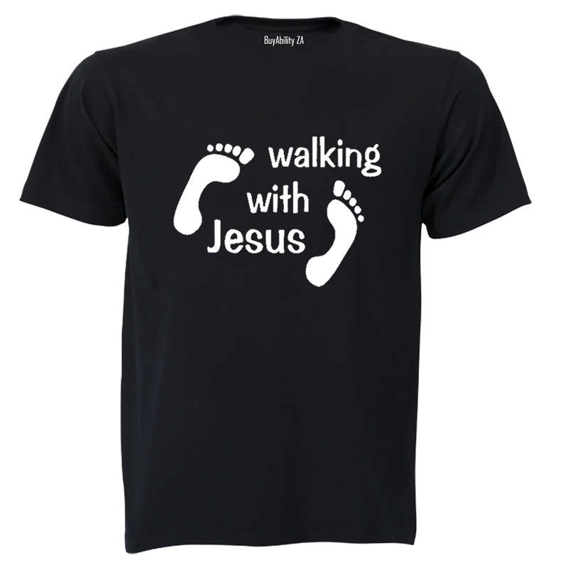 Walking with Jesus - Adults - T-Shirt