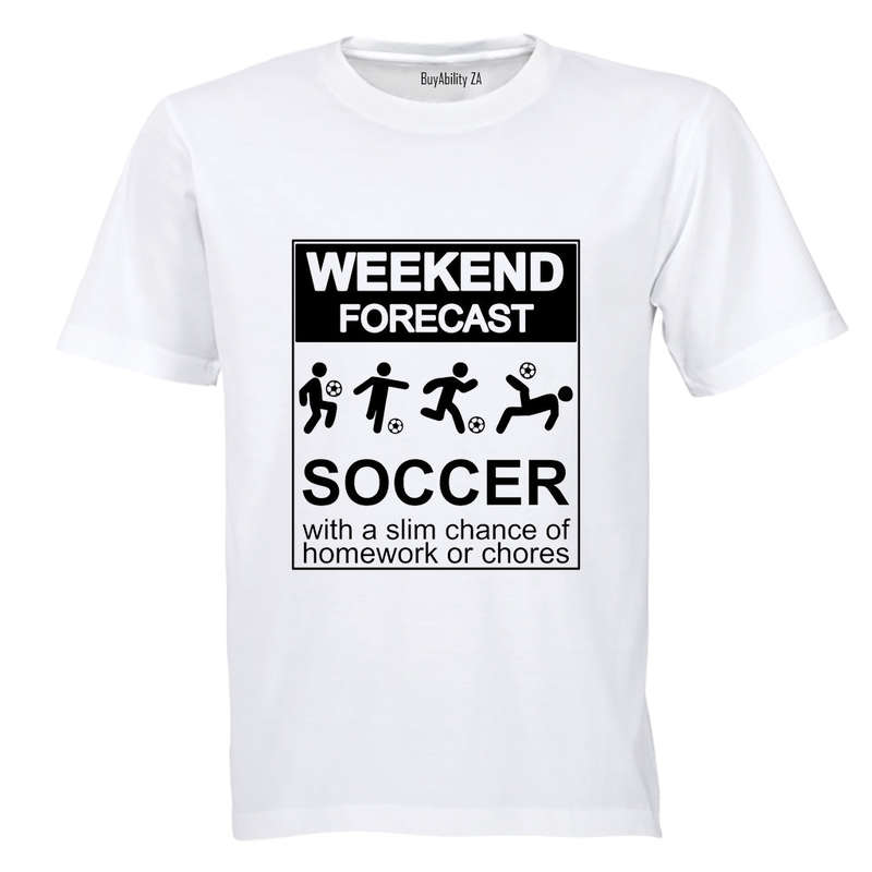 Weekend Forecast - SOCCER - Kids T-Shirt