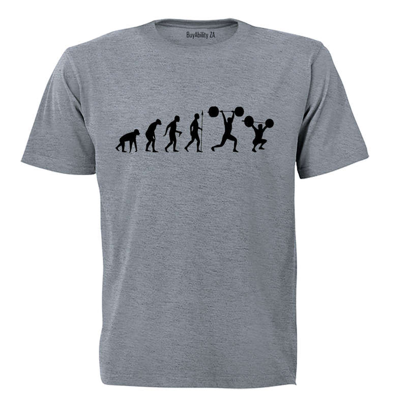 Weightlifting Evolution - Adults - T-Shirt