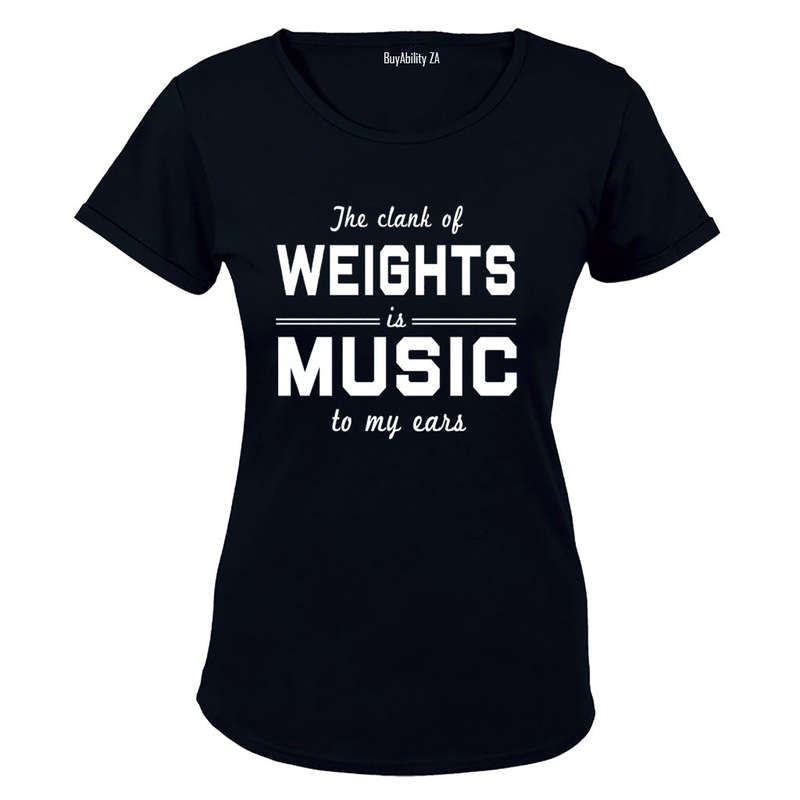 Weights Is Music - Ladies - T-Shirt
