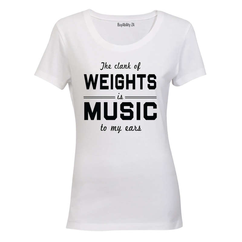 Weights Is Music - Ladies - T-Shirt