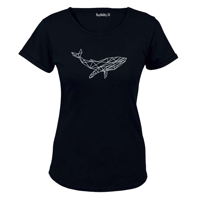 Whale Illustration - Ladies - T-Shirt