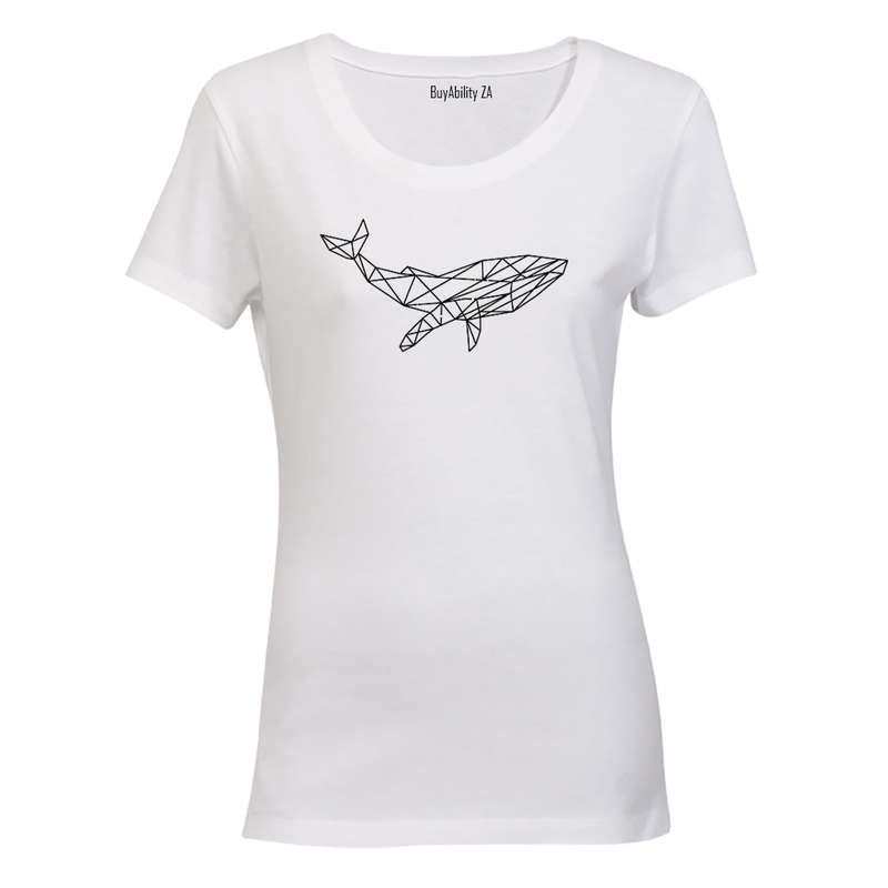 Whale Illustration - Ladies - T-Shirt