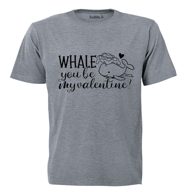 Whale You Be My VALENTINE - Kids T-Shirt