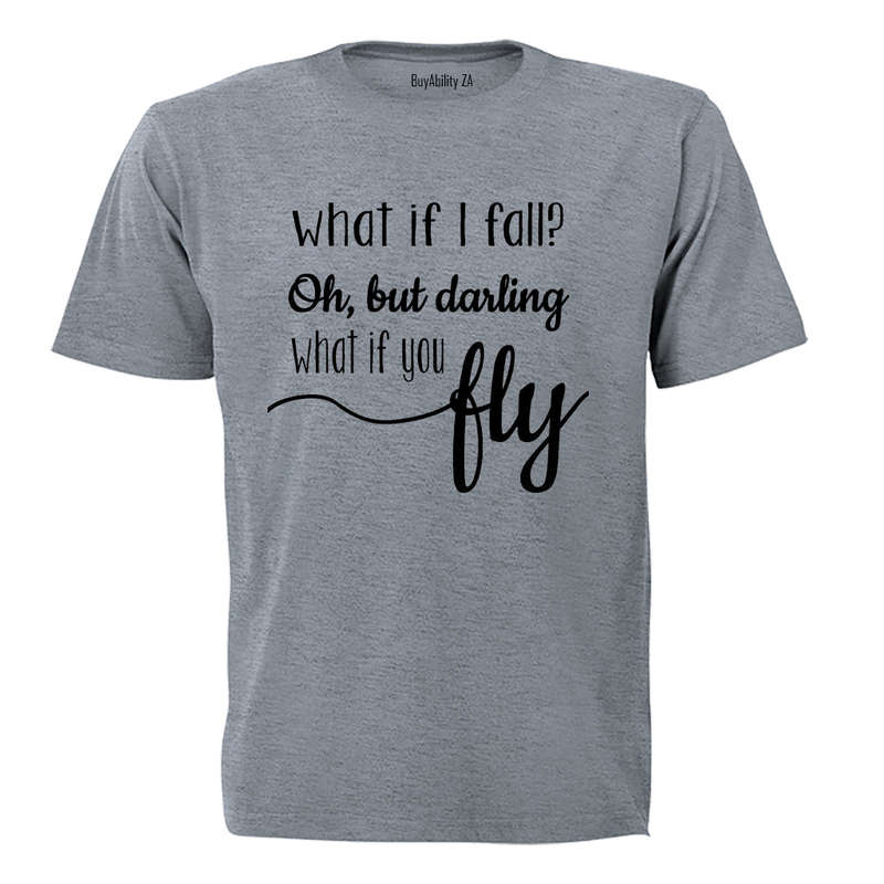 What if i Fall.. - Kids T-Shirt