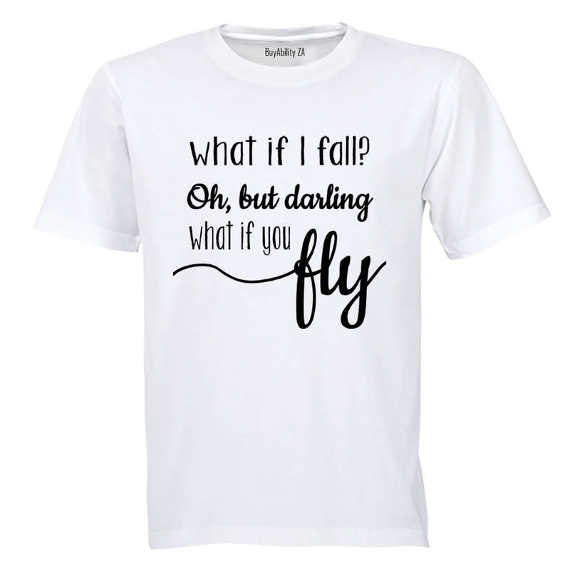 What if i Fall.. - Kids T-Shirt