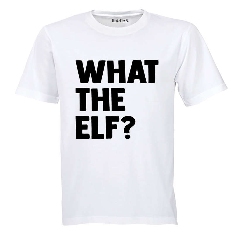 What The Elf - Bold - Christmas - Adults - T-Shirt