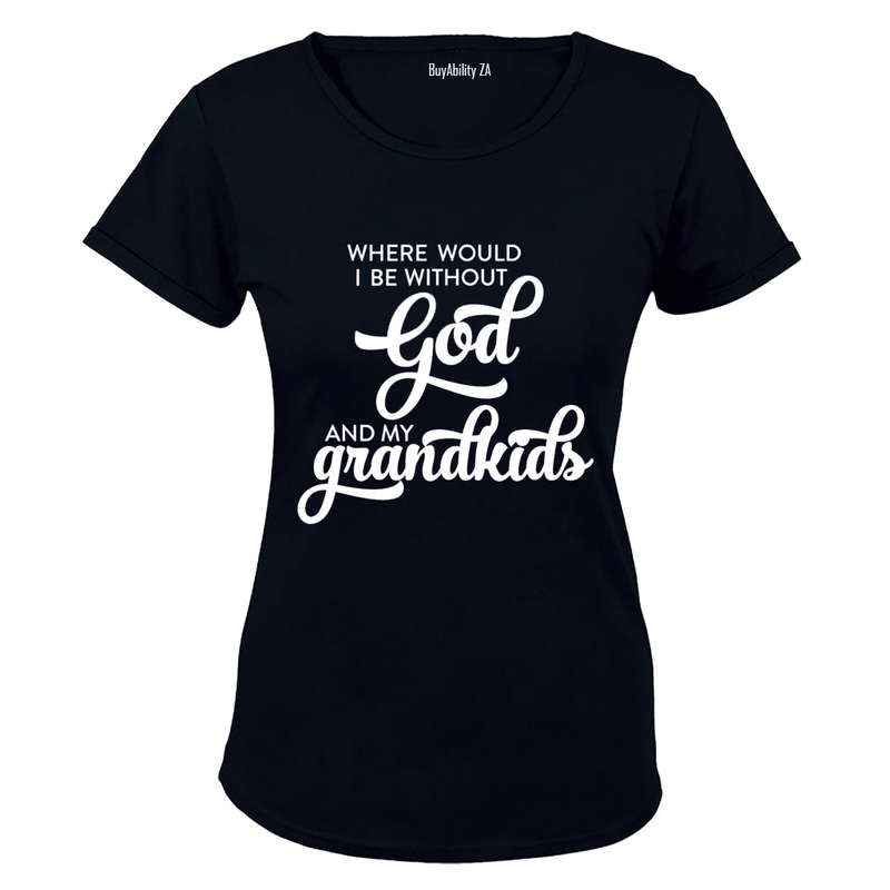 God & My Grandkids - Ladies - T-Shirt