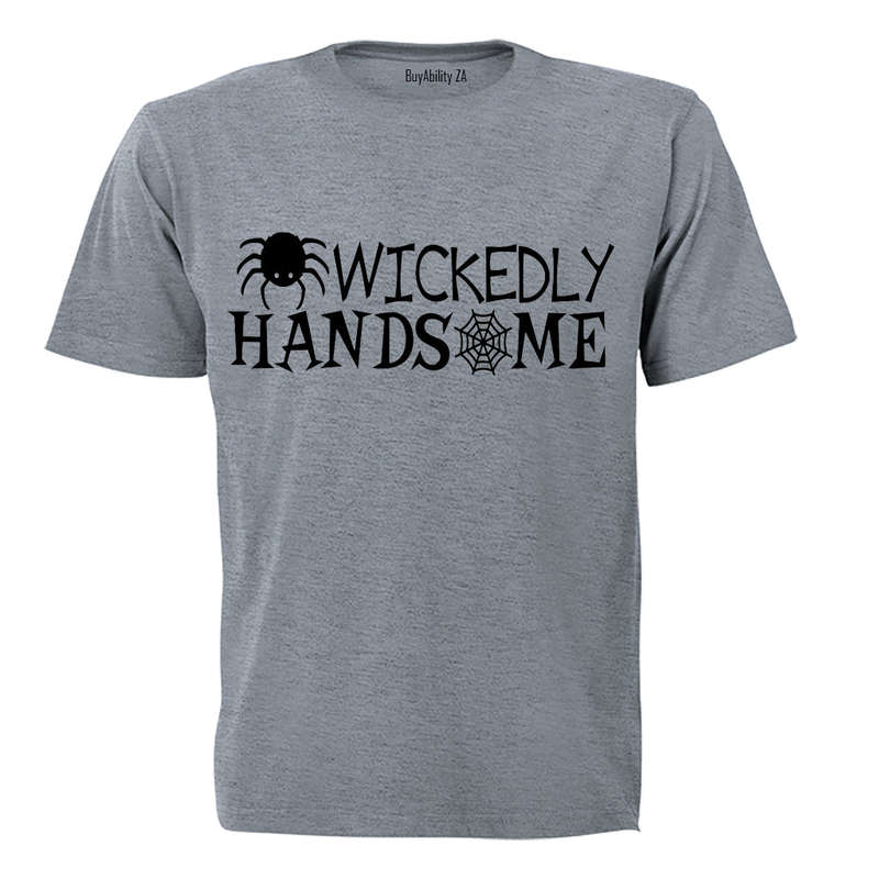 Wickedly Handsome - Halloween - Adults - T-Shirt
