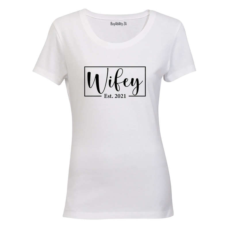 Wifey EST. 2021 - Ladies - T-Shirt