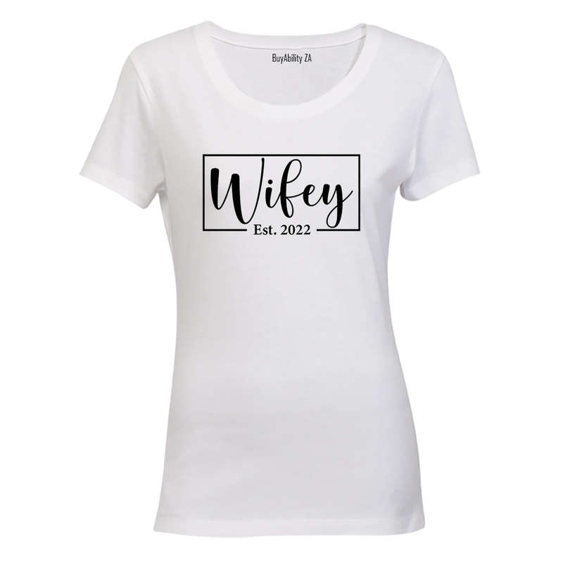 Wifey EST. 2022 - Ladies - T-Shirt