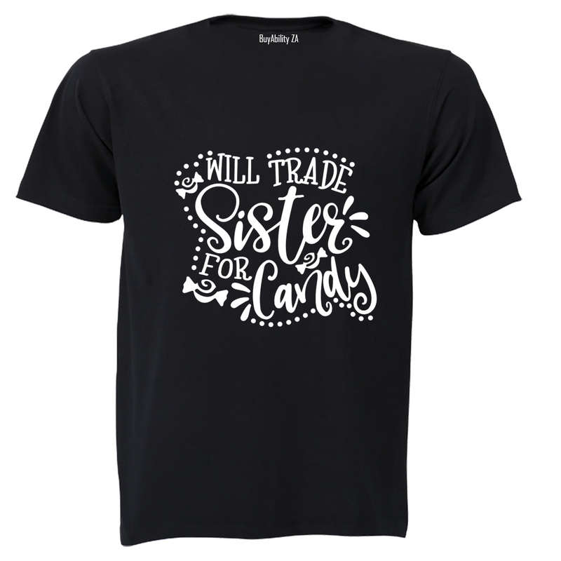 Will Trade Sister for Candy - Halloween - Kids T-Shirt
