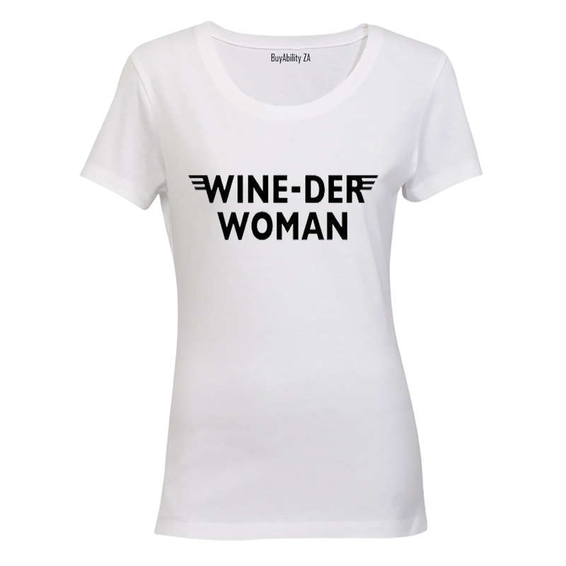 Wine-Der Woman - Ladies - T-Shirt