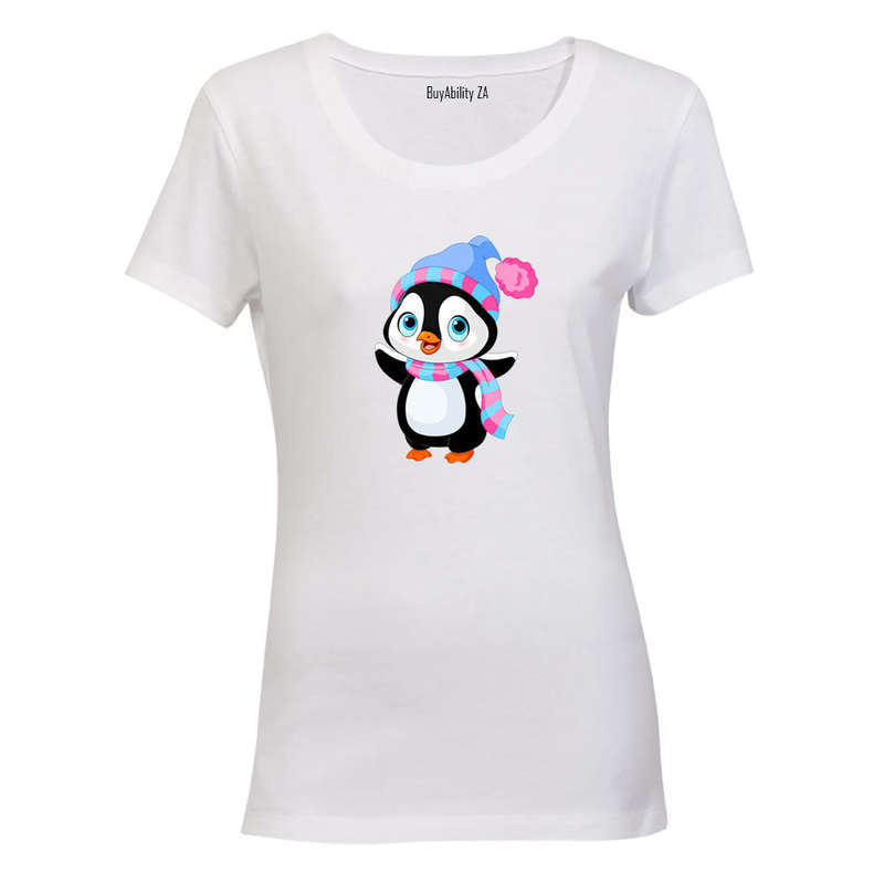 Winter Penguin - Ladies - T-Shirt