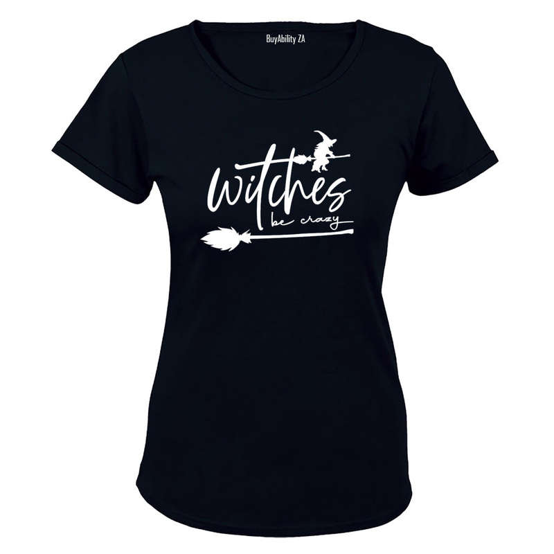 Witches Be Crazy - Halloween - Ladies - T-Shirt