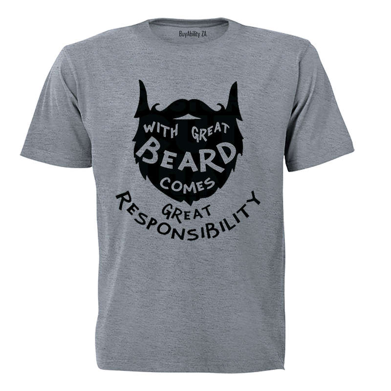 With Great Beard - Adults - T-Shirt