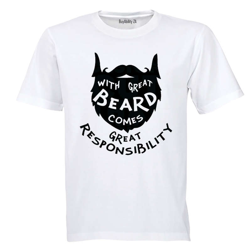 With Great Beard - Adults - T-Shirt