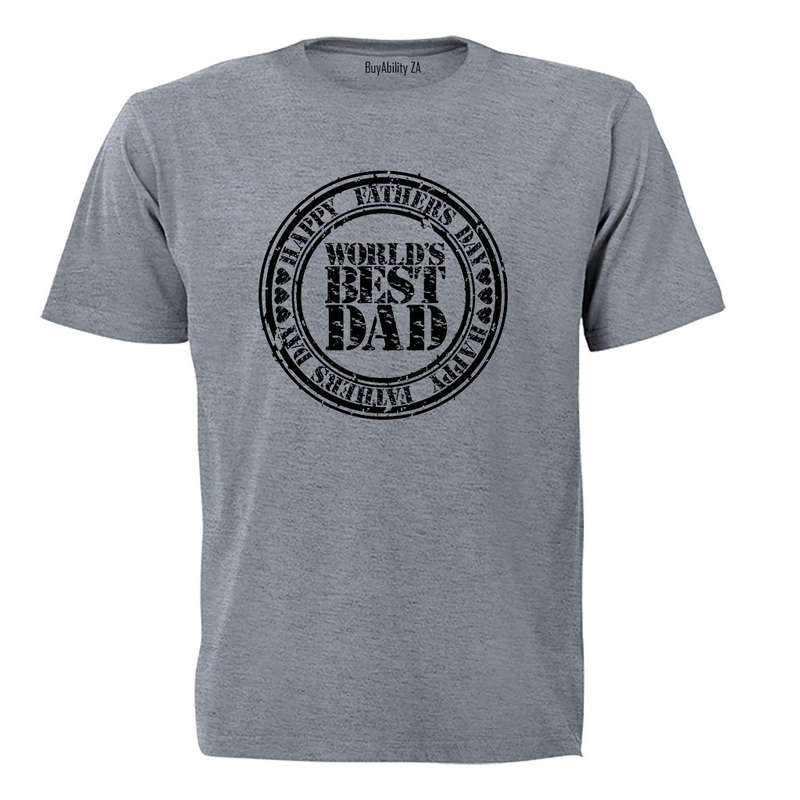World's Best Dad - Fathers Day - Adults - T-Shirt