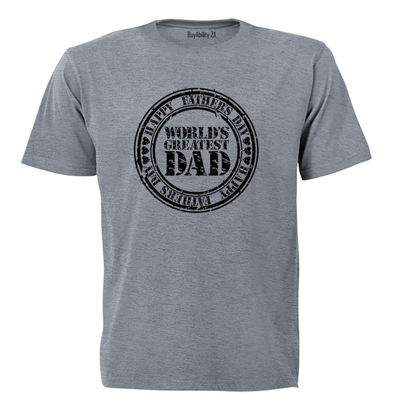 World's Greatest Dad - Fathers Day - Adults - T-Shirt