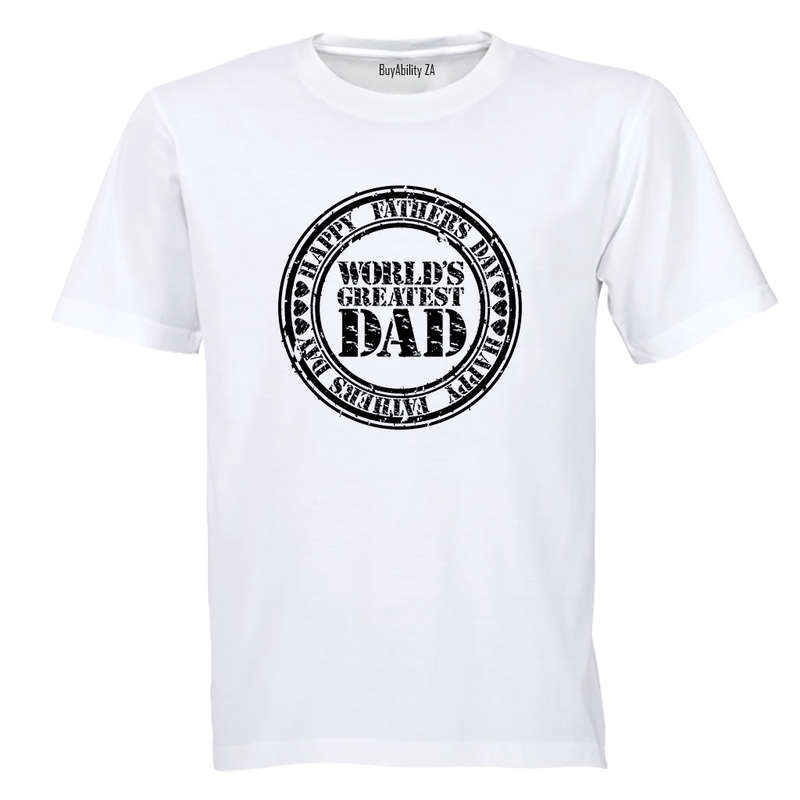 World's Greatest Dad - Fathers Day - Adults - T-Shirt