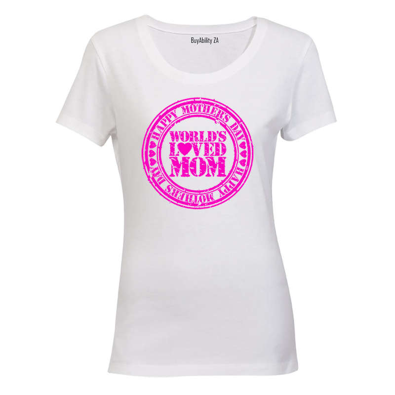 World's Loved Mom - Ladies - T-Shirt