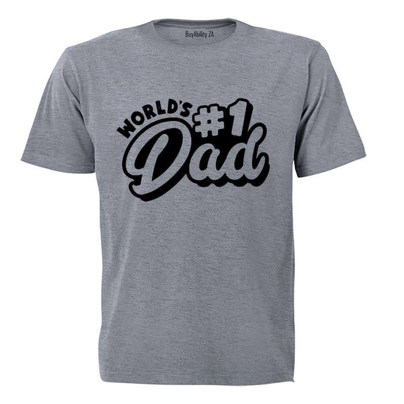 World's #1 Dad - Adults - T-Shirt