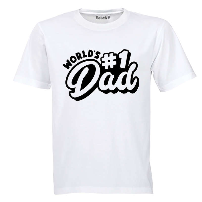 World's #1 Dad - Adults - T-Shirt