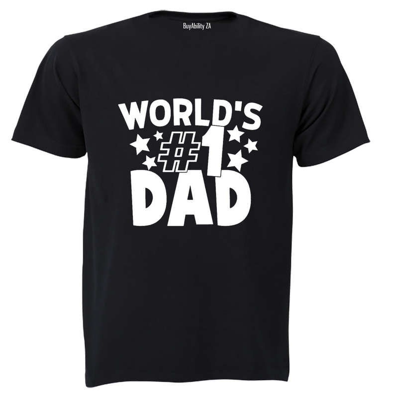 World's #1 Dad - Adults - T-Shirt