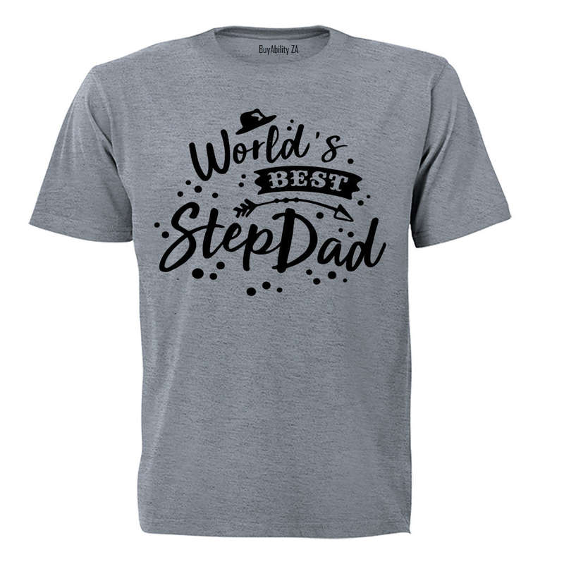 World's Best Step Dad - Adults - T-Shirt